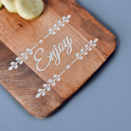 Wooden Chopping Board for Cutting With Handle